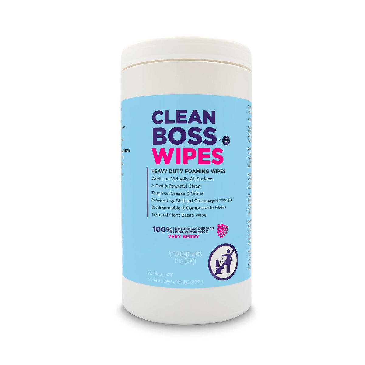 CleanBoss Heavy Duty Multi-Surface Foaming Wipes (70 Pack)