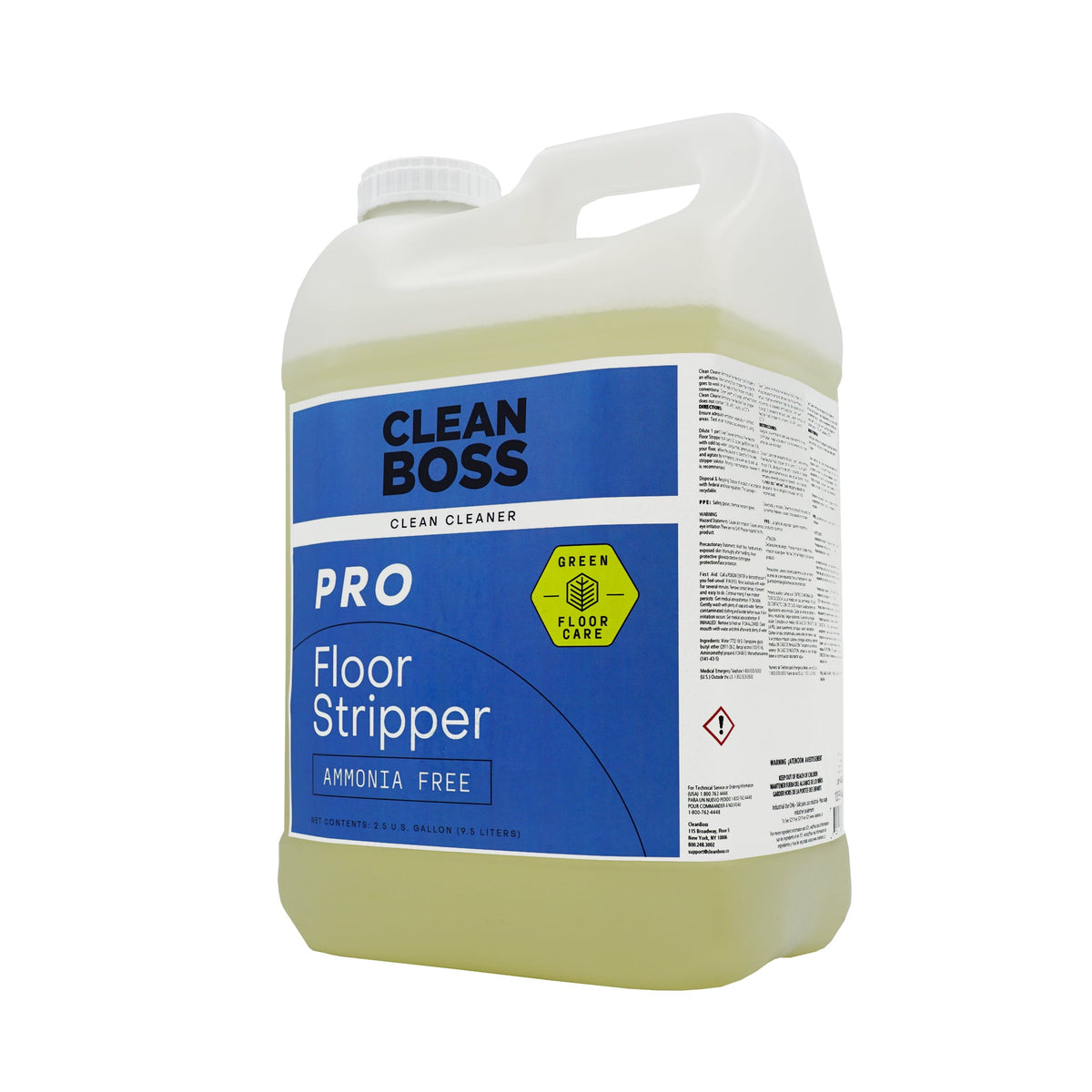 Clean Cleaner Ammonia Free Neutral Floor Stripper (2.5 Gallon)