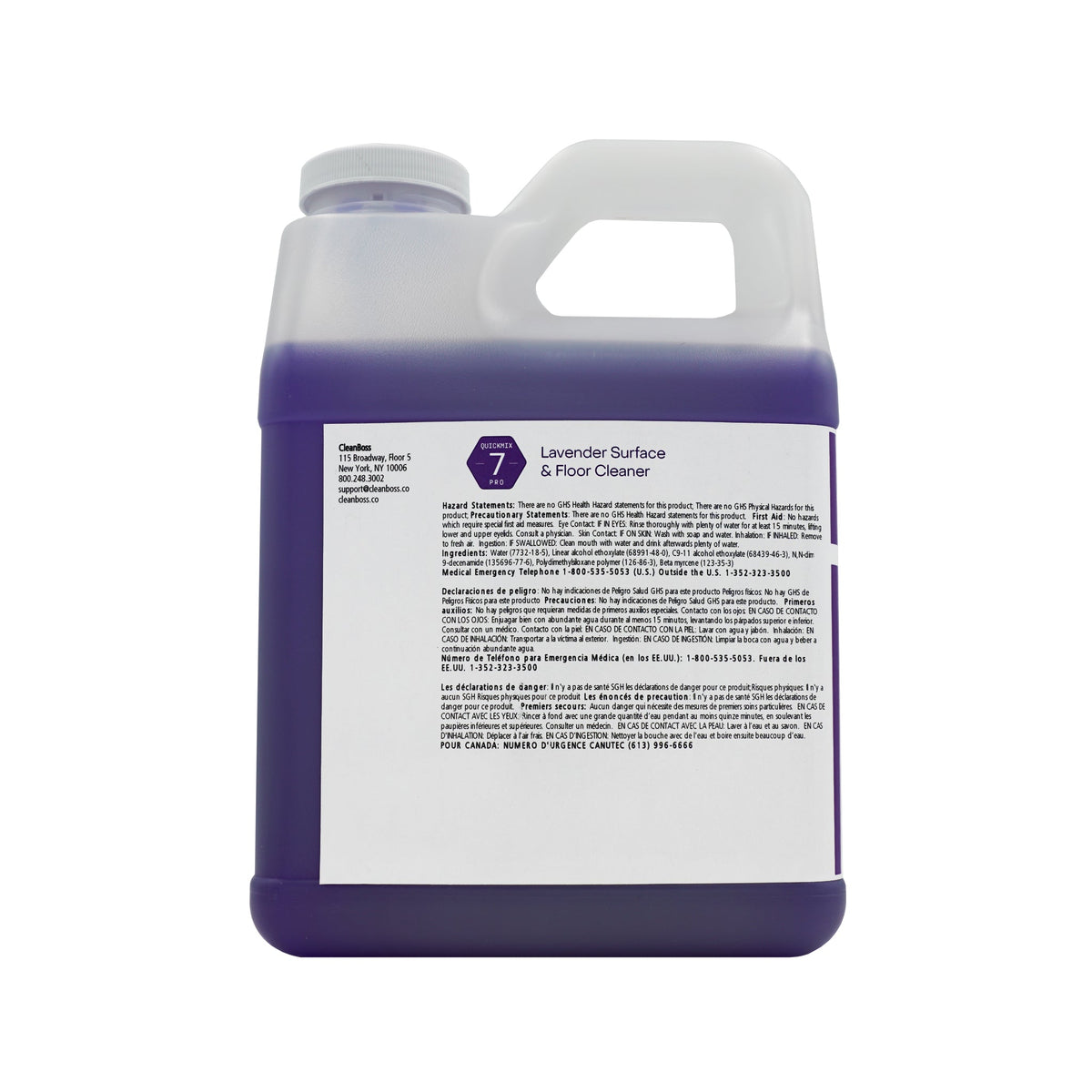 Lavender Surface &amp; Floor Cleaner Concentrate - QuickMixPro (1/2 Gallon)