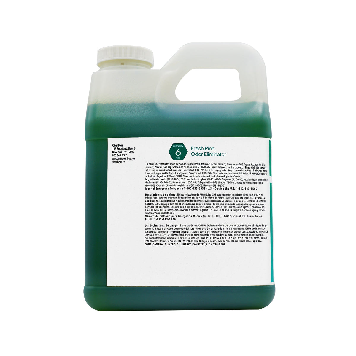 Fresh Pine Odor Eliminator Concentrate - QuickMixPro (1/2 Gallon)