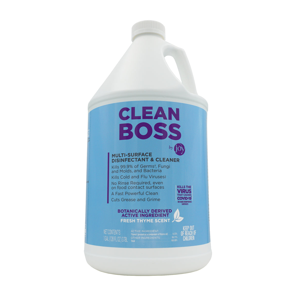 CleanBoss Multi-Surface Disinfectant &amp; Cleaner (1 Gallon Jug)